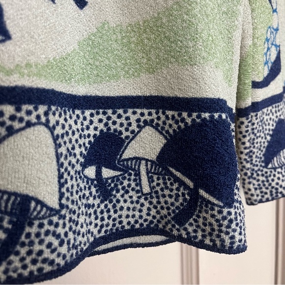 Vintage 60’s/70’s Mushroom Print Long Sleeve Shirt, L - Picture 6 of 11